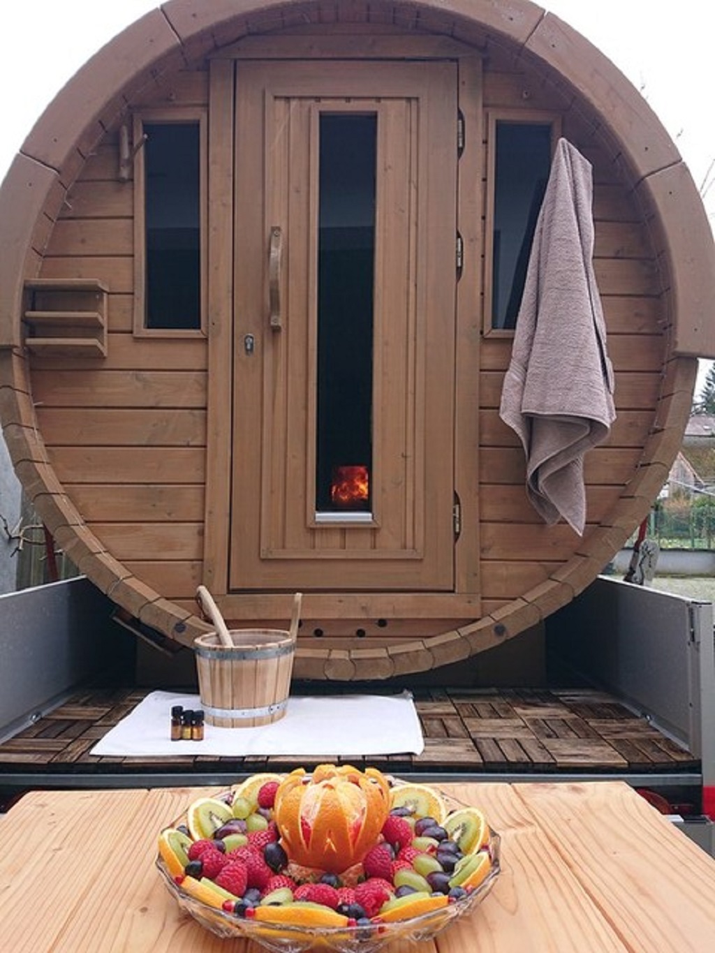 Die mobile Sauna Grötzinger Kulturmeile